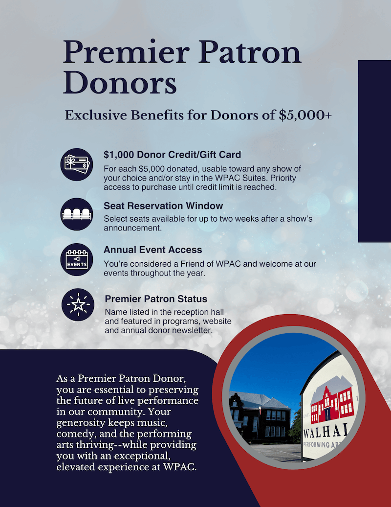 Premier patron donors