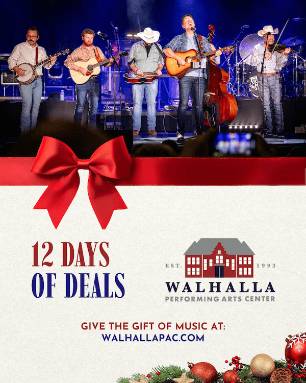 photo of graphic ad for 12 days of deals